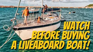 5 Reasons NOT to buy a live aboard sailing boat  – (Watch before you buy!)