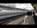 Lagu Nozomi Shinkansen N700 passing Himeji