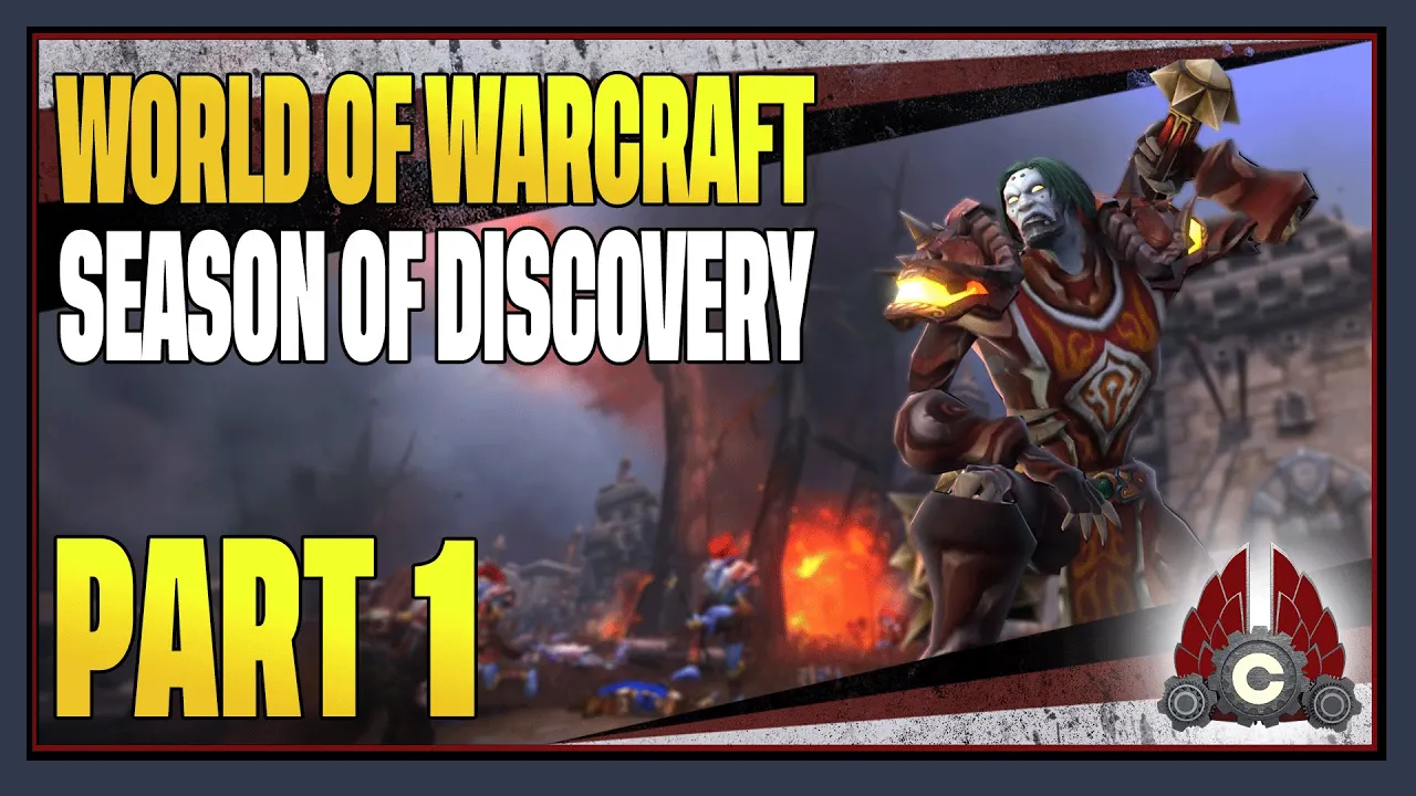 CohhCarnage Plays World Of Warcraft Season Of Discovery (Undead Warrior) - Part 1