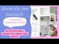 Installing IKEA Blind corner cabinet - Utrusta corner fitting in the IKEA wall cabinet Blind corner