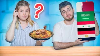 تحدي احزر الاكل من اي بلد عربي 