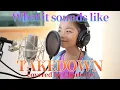Download Lagu Charlotte's 'What it Sounds Like' \u0026 'TAKEDOWN' mashup cover (6 yrs old) Kpop Demon Hunters (HUNTR/X)