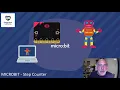 Online Code Club micro bit - Step Counter