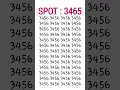 Lagu Test your eye speed by locating 3465 in 5 seconds #trending #fyp #fypシ゚viral  #fypシ゚  #iq #shorts