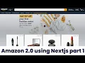 Creating Amazon 2 0 using Nextjs Tailwindcss Zustand and Stripe part 1
