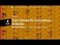 Webinar Data Science for Geosciences Analytics