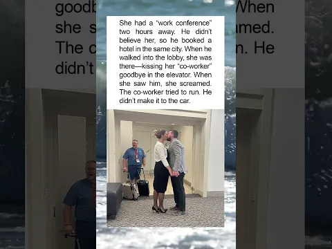 Her Work Conference Turned Into a Lobby Showdown