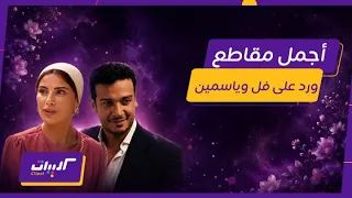 كليبات  ورد على فل وياسمين  أجمل مشاهد صبا مبارك وأحمد عبد الوهاب دندنها