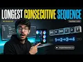 Longest Consecutive Sequence Explained Arrays Hashing DSA