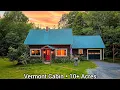 Vermont Cheap Houses For Sale 299k 10 Acres Vermont Cabins VT Real Estate