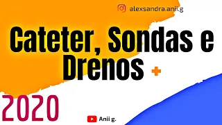 Cateteres, Sondas Vesicais e Drenos / CUIDADOS DE ENFERMAGEM - VIDEO AULA.