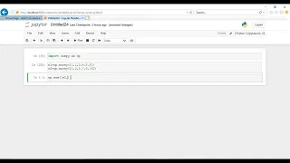 How to add elements present in numpy array