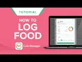 How to Log Foods in Carb Manager