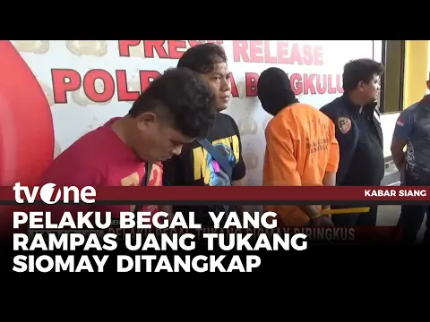 Pelaku Begal Tukang Siomay di Bengkulu Diringkus