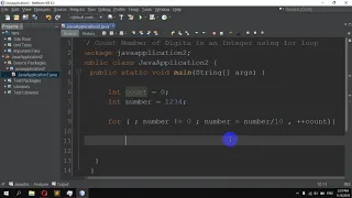 How to to Count Number of Digits in an Integer in Java