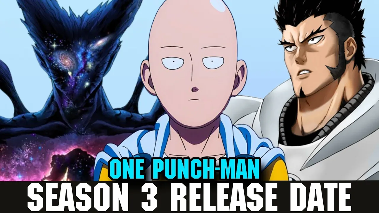 ONE PUNCH-MAN SEASON 3 RELEASE DATE AND STUDIO SITUATION!