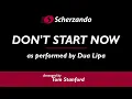 Download Lagu Don’t Start Now – arr. by Tom Stanford