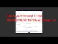 How To Port Forward A TECHNICOLOR v2
