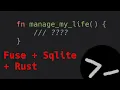 Creating a new filesystem to organize my life
