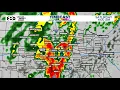 LIVE RADAR Thunderstorms move out of North Texas cold temps move in