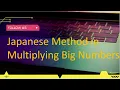 Japanese Method in Multiplying Big Numbers Using Lines