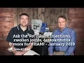 Ask the Vet w Dr Kaneps - Joint injections swollen joints osteoarthritis more