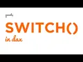 DAX Switch Function