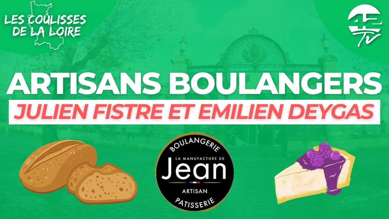 ⁣LES COULISSES DE LA LOIRE : Julien Fistre et Emilien Deygas, artisans boulangers dans la Loire