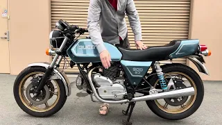 1982 Ducati SD900 Darmah - cold startup