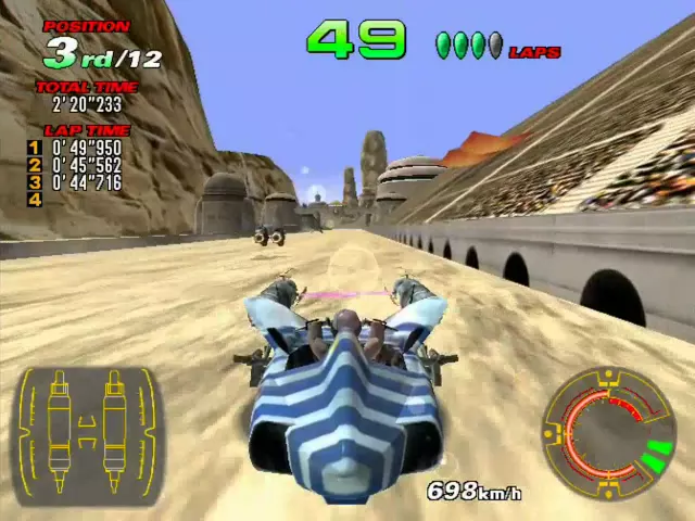 Star Wars Racer Arcade - Anakin Easy race