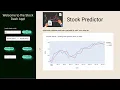 STOCK PRIDICTOR Srishti Visualising and forecasting stocks using Dash