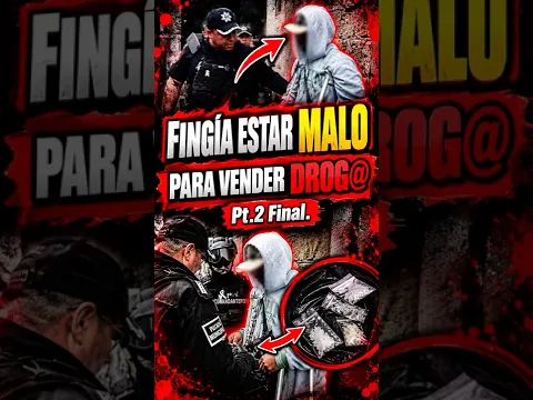 Pt.2 Fingía usar muletas para Vender Drog@!!😡😨