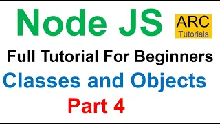 Node JS Tutorial For Beginners - Classes and Objects