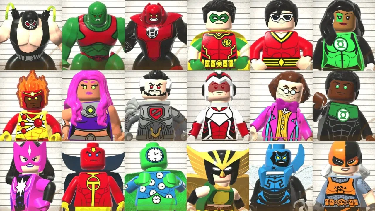 LEGO Batman 2 DC Superheroes - ALL CHARACTERS UNLOCKED. 