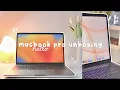 macbook pro m1 13-inch space gray unboxing