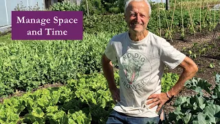 Small Garden, for Double Cropping with Fewer Weeds