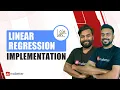 Linear Regression Practical Implementation Machine Learning Tutorials AlmaBetter