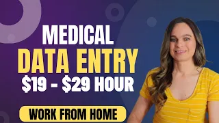 Medical Data Entry Remote Work From Home Job 19 To 29 Hour With No College Degree Needed USA