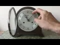 Smiths Enfield Bakelite York striking clock fully service and re-bushed with original key