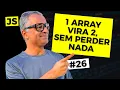 Metodo map em JavaScript Transformando um Array Inteiro