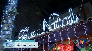 Abertura do Natal em Itapema reúne multidão e transforma o centro da cidade