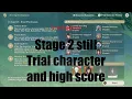 Brewing Developments Stage 2 using only trial character with high score Genshin Impact 3 6
