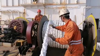 new rope new life mooring installation renewal