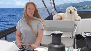 Finally Sailing Again! Night Passage from St Martin to Guadeloupe