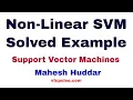 Solved Support Vector Machine Non-Linear SVM Example by Mahesh Huddar
