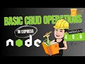 Express js CRUD Tutorial Implementing the DELETE Method