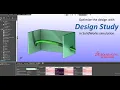 Design Study Optimization in SolidWorks Simulation Container Handle FEA