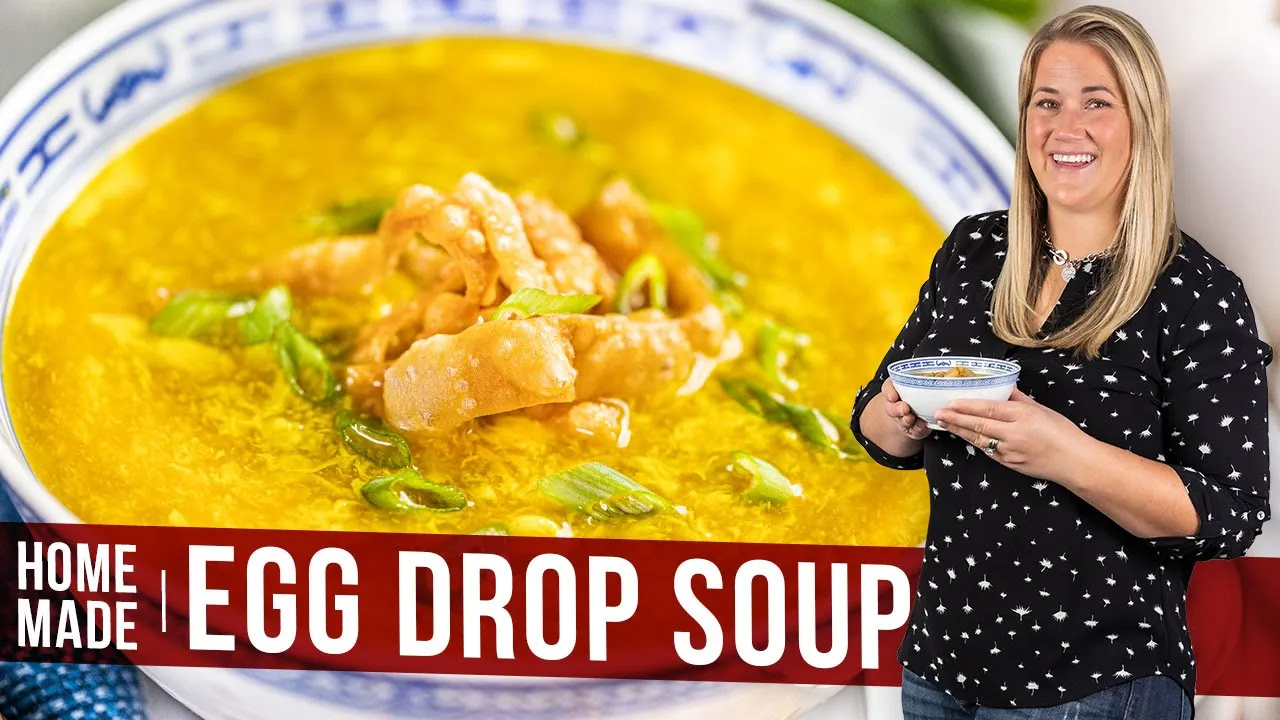 Homemade Egg Drop Soup