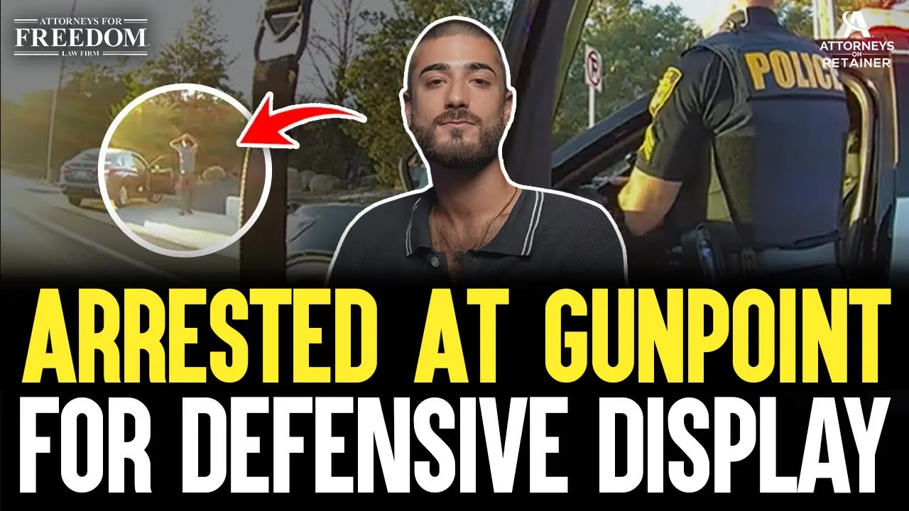 ARRESTED at Gun Point for Defensive Display | The Massucci Testimonial