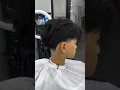Middle part taper fade Hairstyles